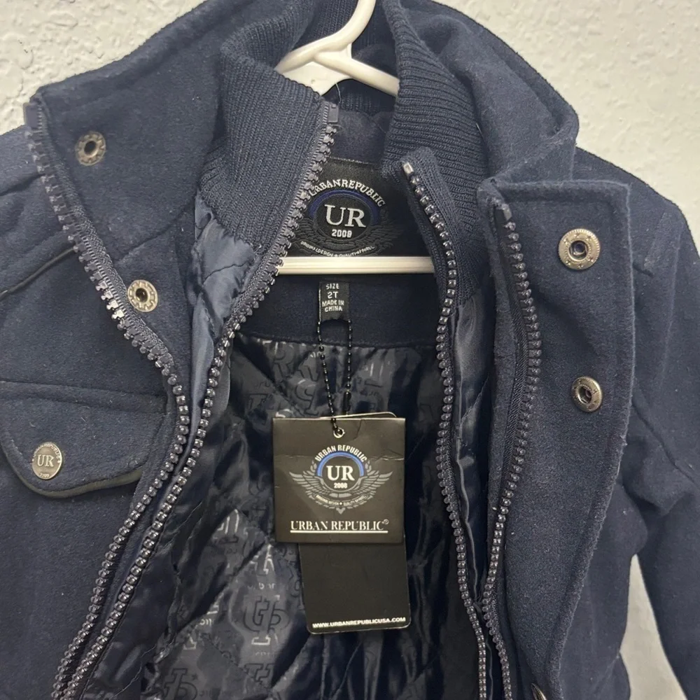 NWT Urban Republic 2T Multilayer, MultiPocket Coat, Sigma Boy EUC